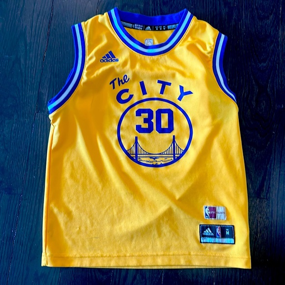 Steph Curry replica jersey, #30, Golden State Warriors “The City”, Youth medium - Picture 1 of 5